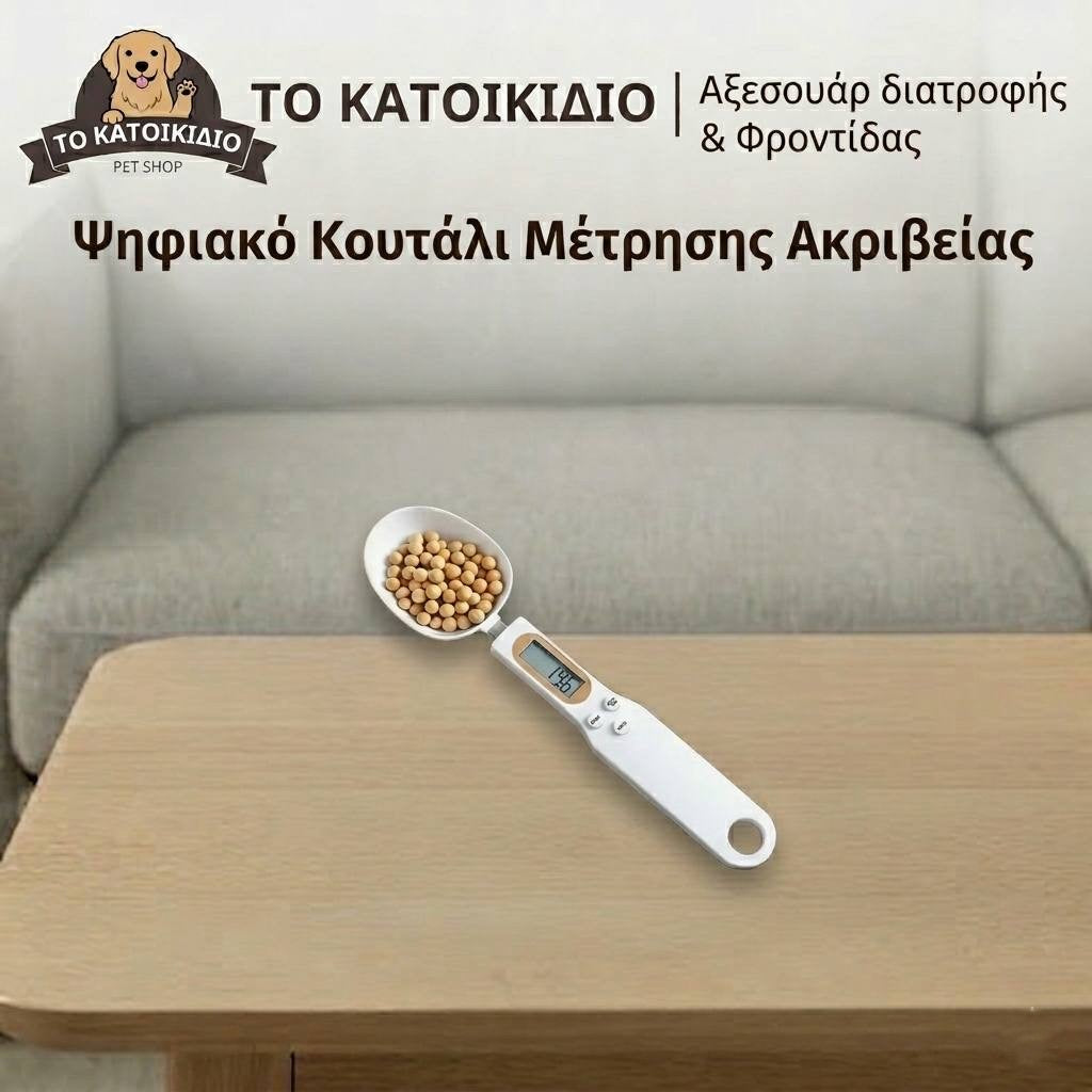 Έξυπνο Ψηφιακό Κουτάλι-Ζυγαριά Τροφής