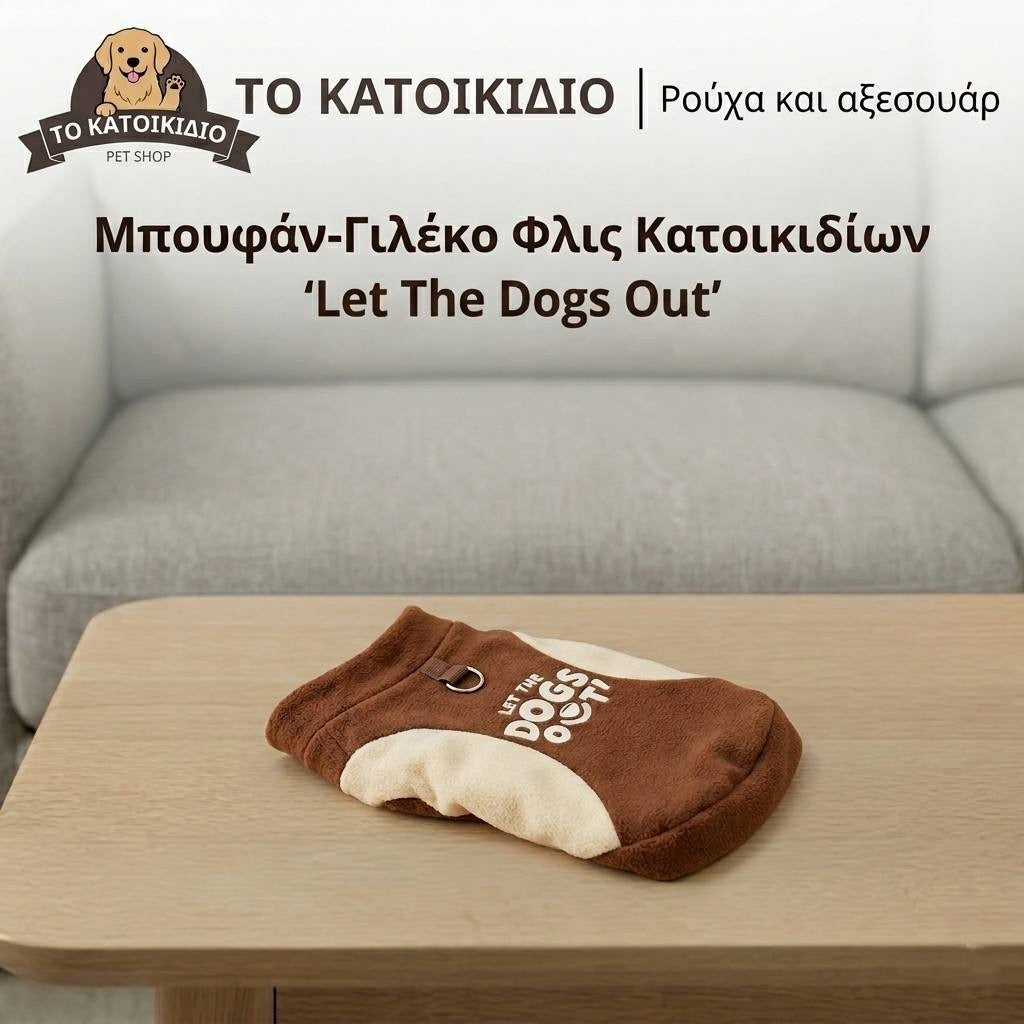 Φλις Γιλέκο Σκύλου "Let The Dogs Out"