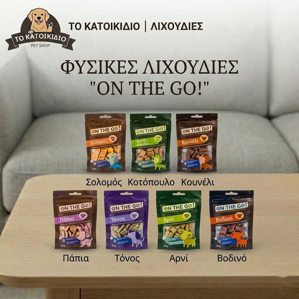 Φυσικές Λιχουδιές Σκύλου "On The Go!"